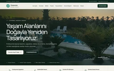 Özdemirler Botanik web sitesi